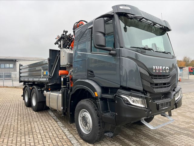 Iveco AT380T45W/P* Kran Atlas - Kipper Meiller*6x6*