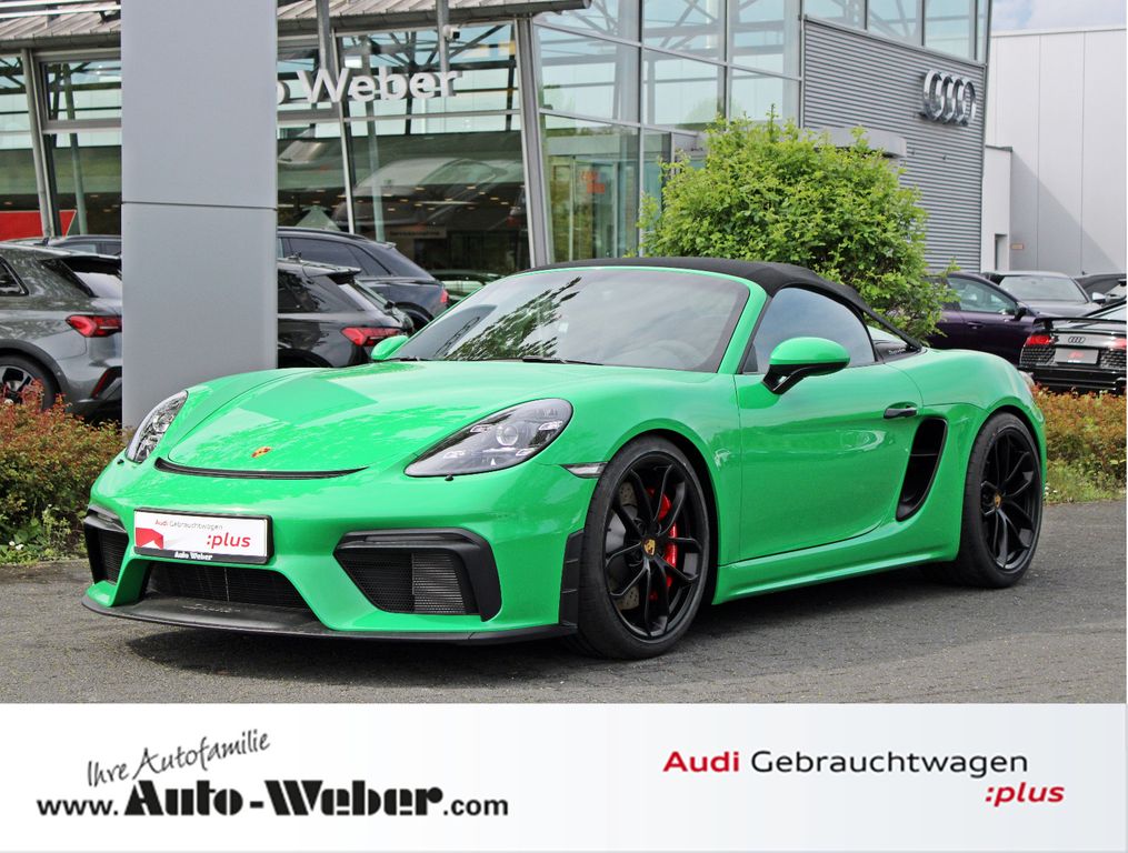 Porsche 718 Boxster Spyder PDLS CARBON 6-GANG 1.HD