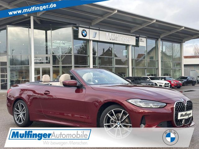 BMW 420i Cabrio ACC Kamera LiveCurved HiFi KomfZ.18"