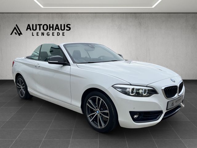 BMW 218i Cabrio Aut. Sport-Line *LEDER *LED *17"LM