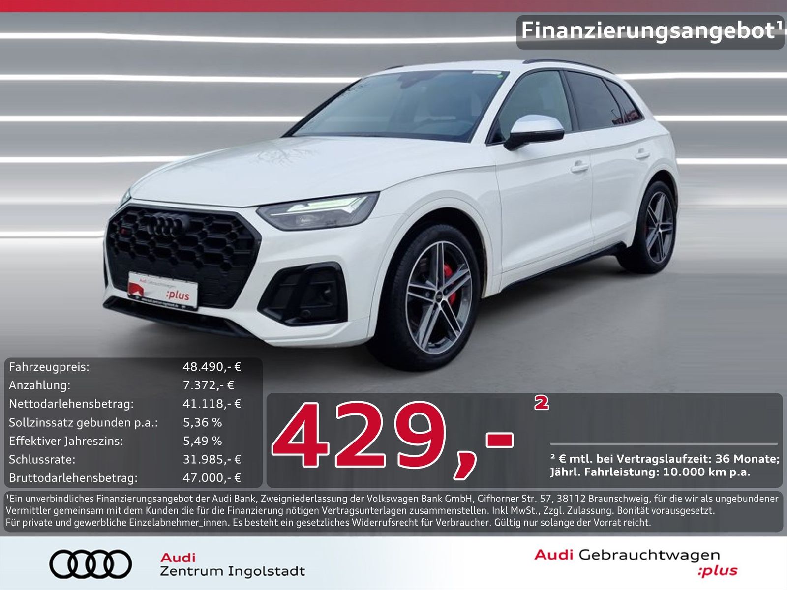 AUDI SQ5 TDI LED NAVI Optikpaket-Schwarz+ Kamera 20"