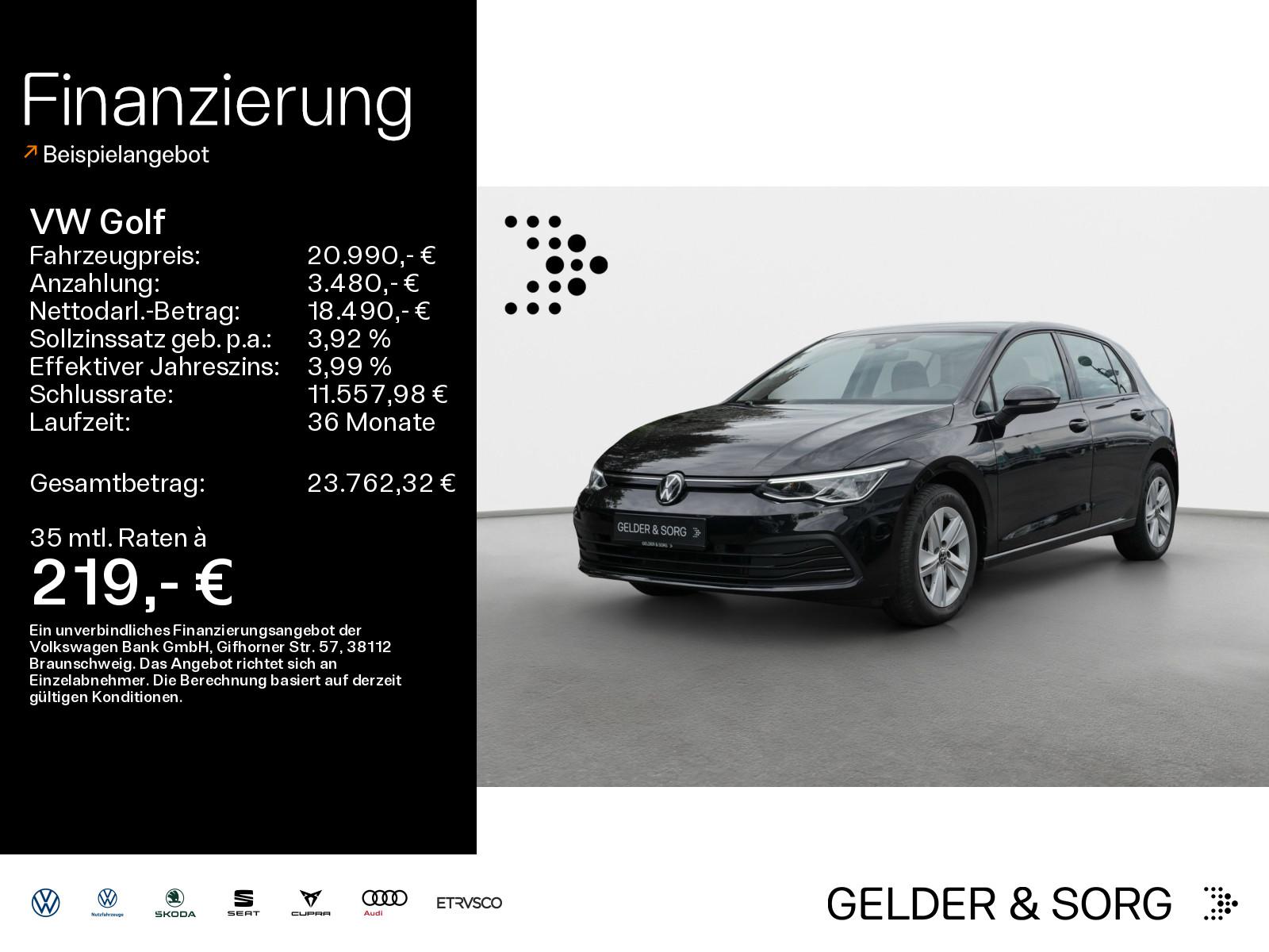 Volkswagen Golf Life 2.0 TDI AHK*LED*ACC*Digital*AppConnect