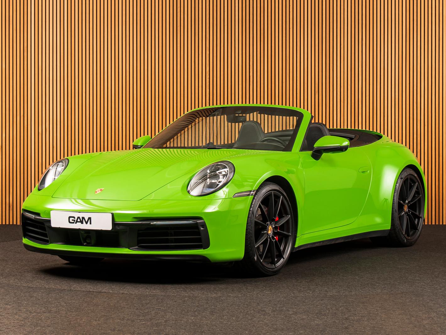 Porsche 911 Carrera 4S Cabriolet LIZARD GREEN-BOSE-ACC