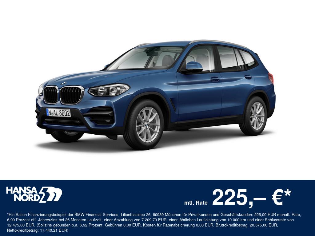 BMW X3 xDrive20d LED NAVI EL. HECKKL. PDC 18" AHK