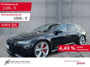 Audi Leasingangebot: Audi RS6 Avant TFSI QU MATRIX+NAV+HuD+B&O+DVD+TV+360°