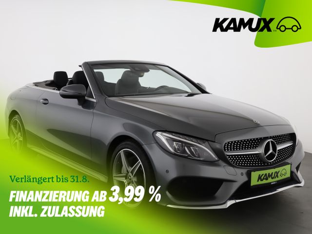 Mercedes-Benz C 180 Cabrio 9G-tronic AMG line+LED+NAVI+AIRSCAR