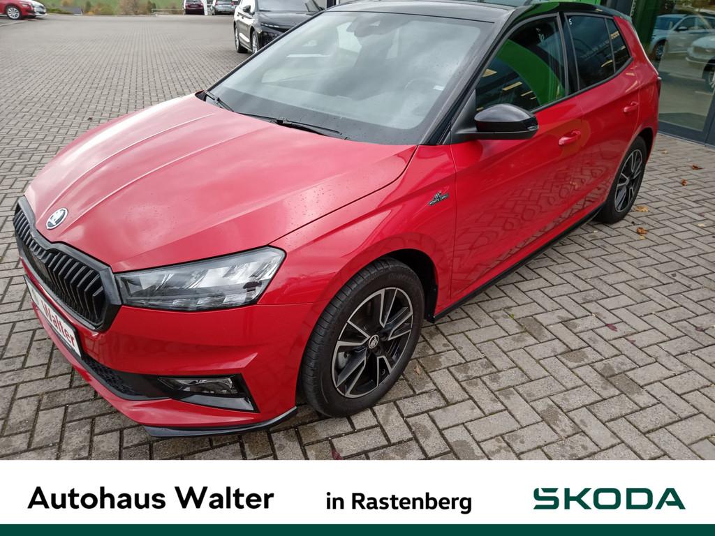 Skoda Fabia 1.0 TSI Monte Carlo KAMERA LENKRADHZ. LED
