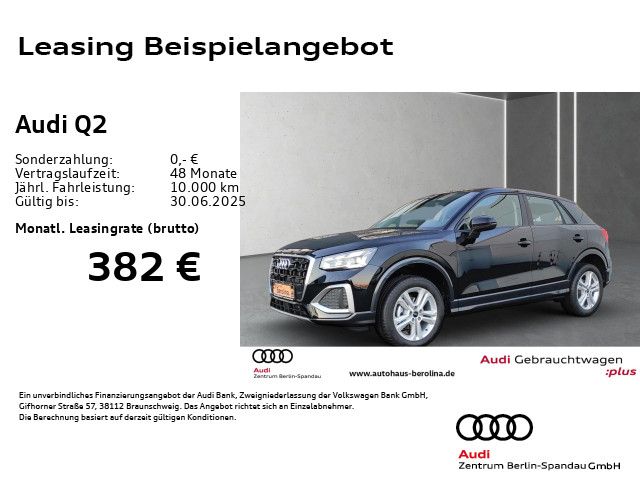 AUDI Q2 35 TFSI Adv. S tronic *MATRIX*R-CAM*PDC+*SHZ*