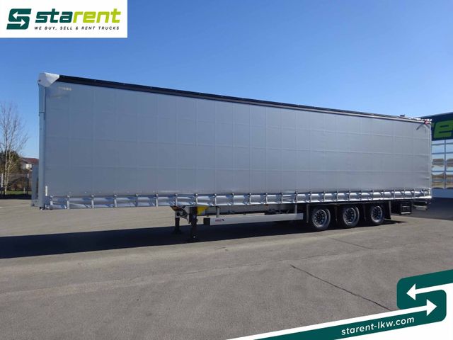 Schmitz Cargobull Megatrailer, Hubdach, Liftachse