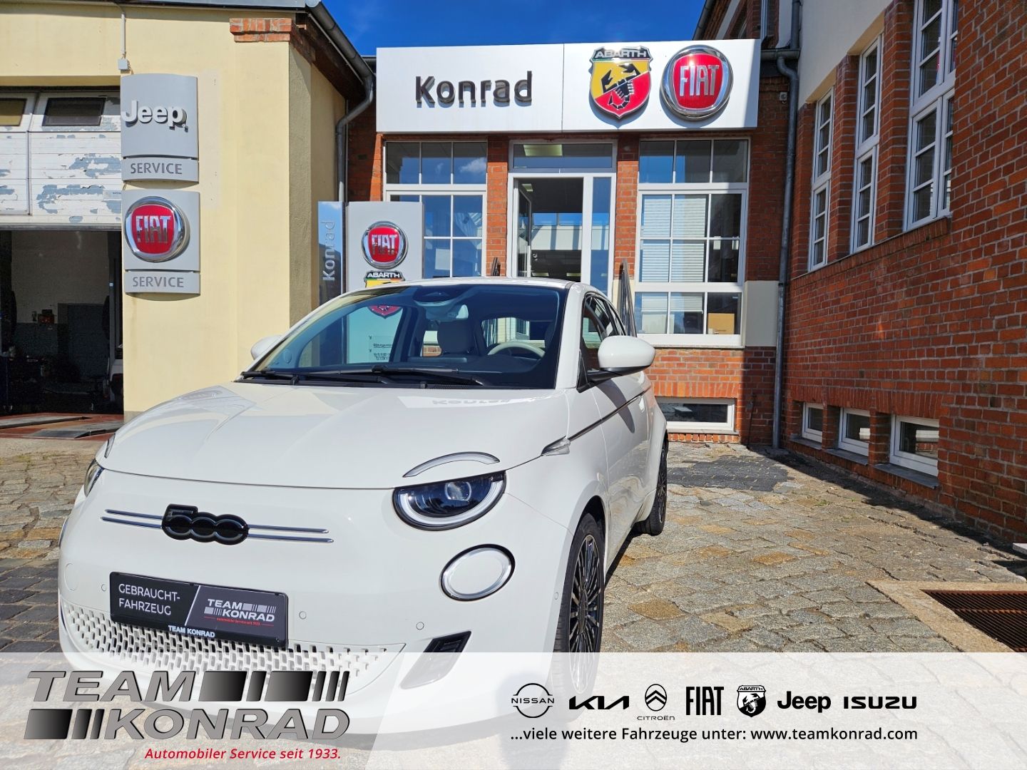 Fiat 500e La Prima - Navi - Winterpaket - sofort verf