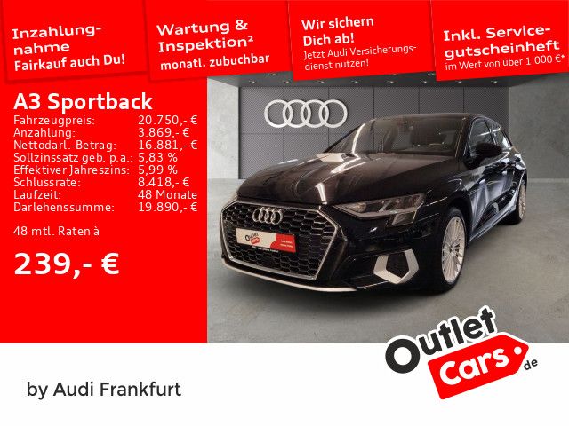 Audi A3 Sportback 30 TFSI advanced LED VC Tempomat