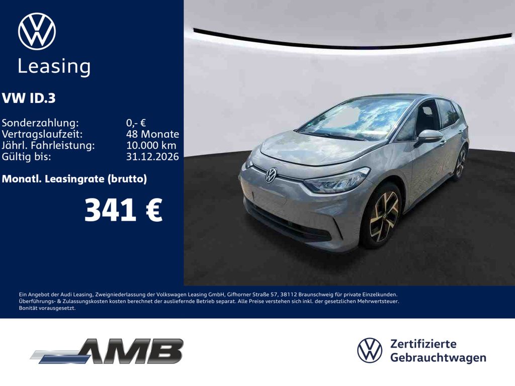 ID.3 Move 62kWh/LED/Travel/Navi/Sitzhzg/RFKamera