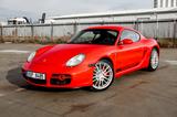 Porsche Cayman CHRONO, CARBON, M.SEATS, RUBINRED - gebrauchte Porsche Coupés
