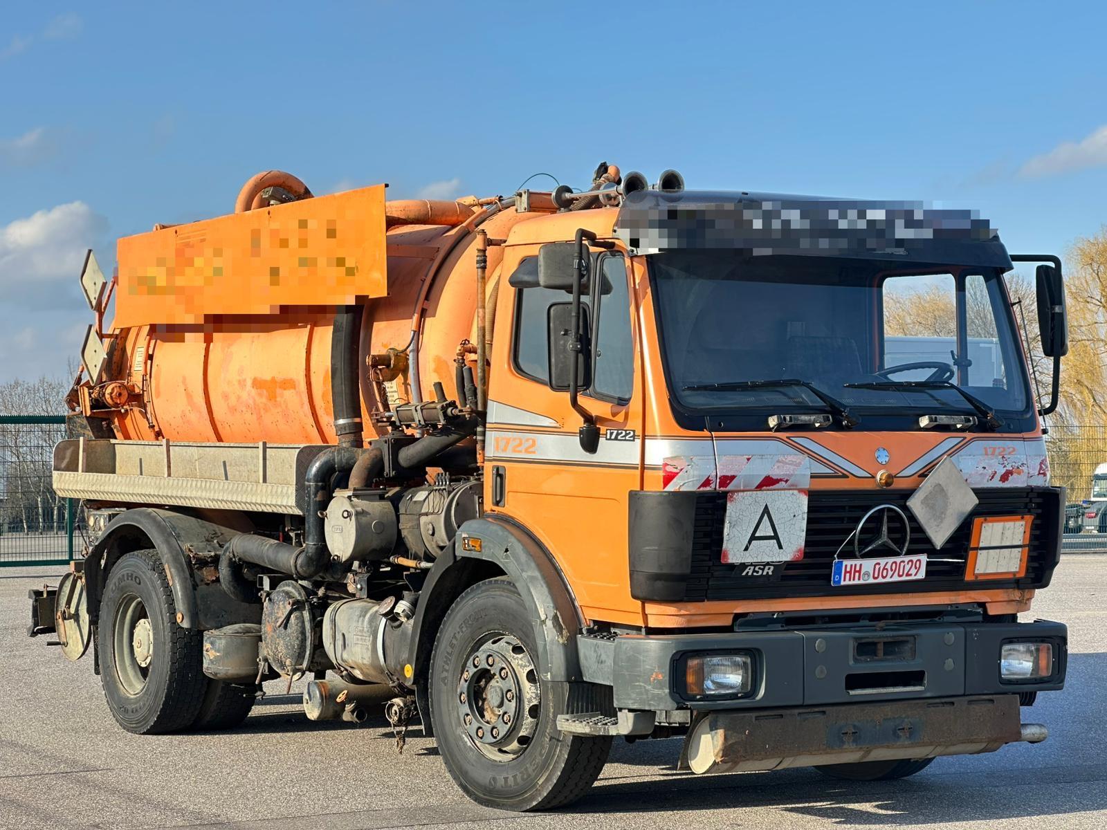 Mercedes-Benz SK 1722 / SAUG/ GERMAN/ 9400 L/ TOP