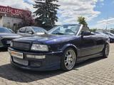 Audi 80 Cabriolet 2.6 Leder el. Verdeck Umbauten - blaue Audi Cabriolet