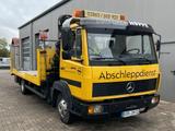 Mercedes-Benz 814 L 4X2 *KRAN AUFBAU + WINDE* - Mercedes-Benz 814 k