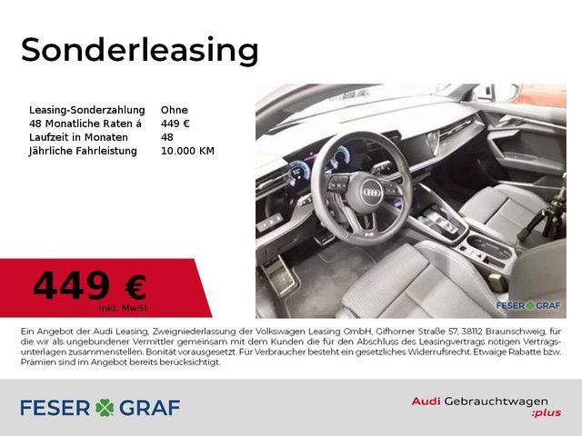 Audi A3 Sportback 45 TFSI e S line Int/Matrix/HuD/ACC