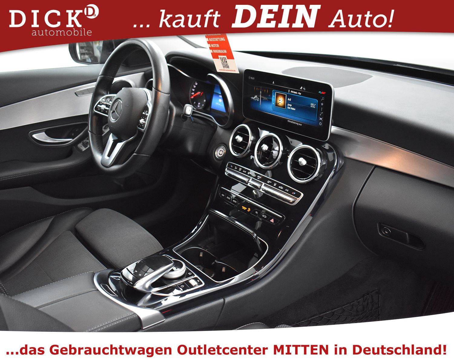 MERCEDES-BENZ C 300de T Avantg STANDHZ+NAV+LED+AHK+ACC+KAM+18" - Image 12