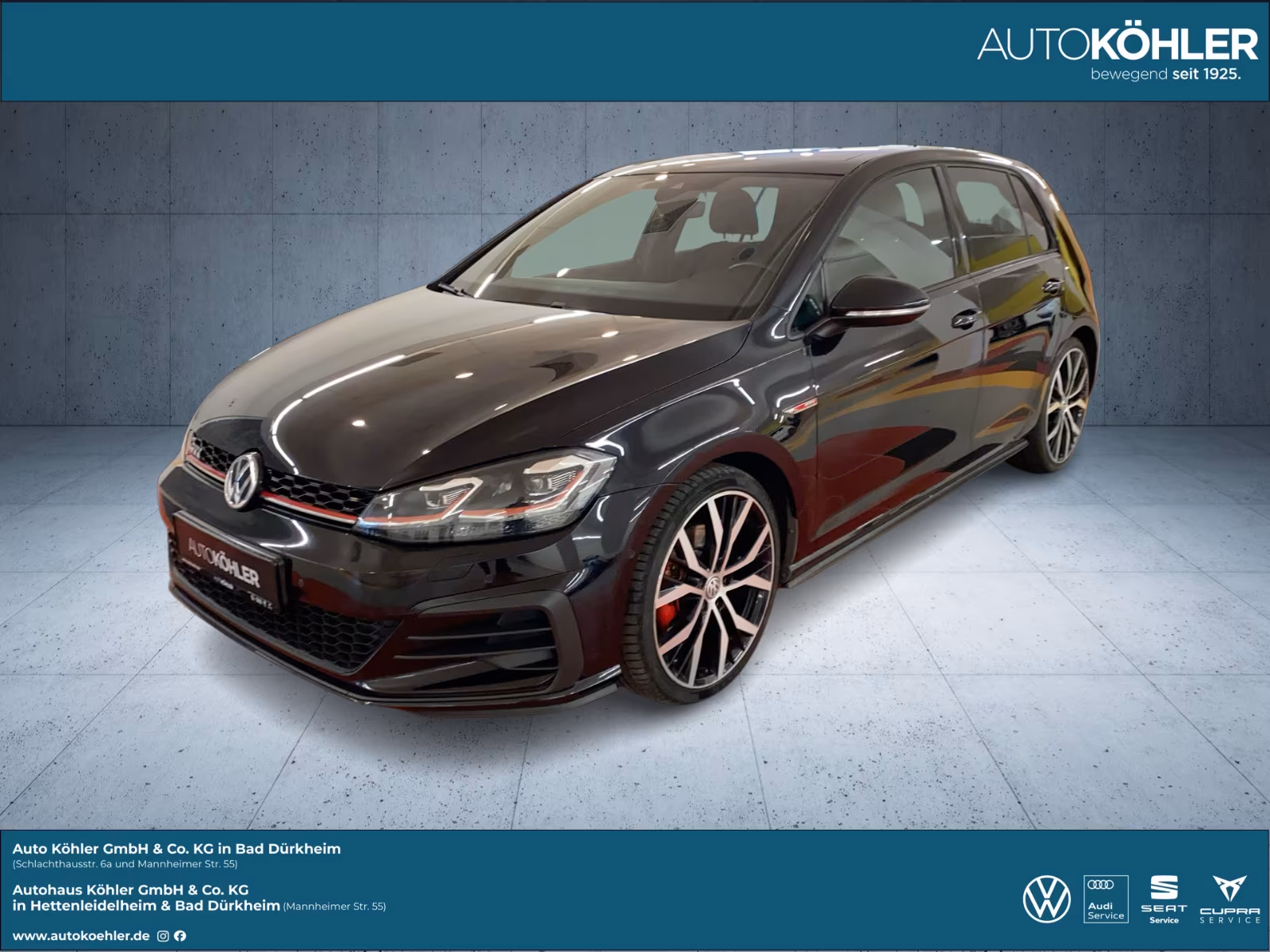Volkswagen Golf VII GTI - DSG - PANO - STH - AHK - KEYLESS