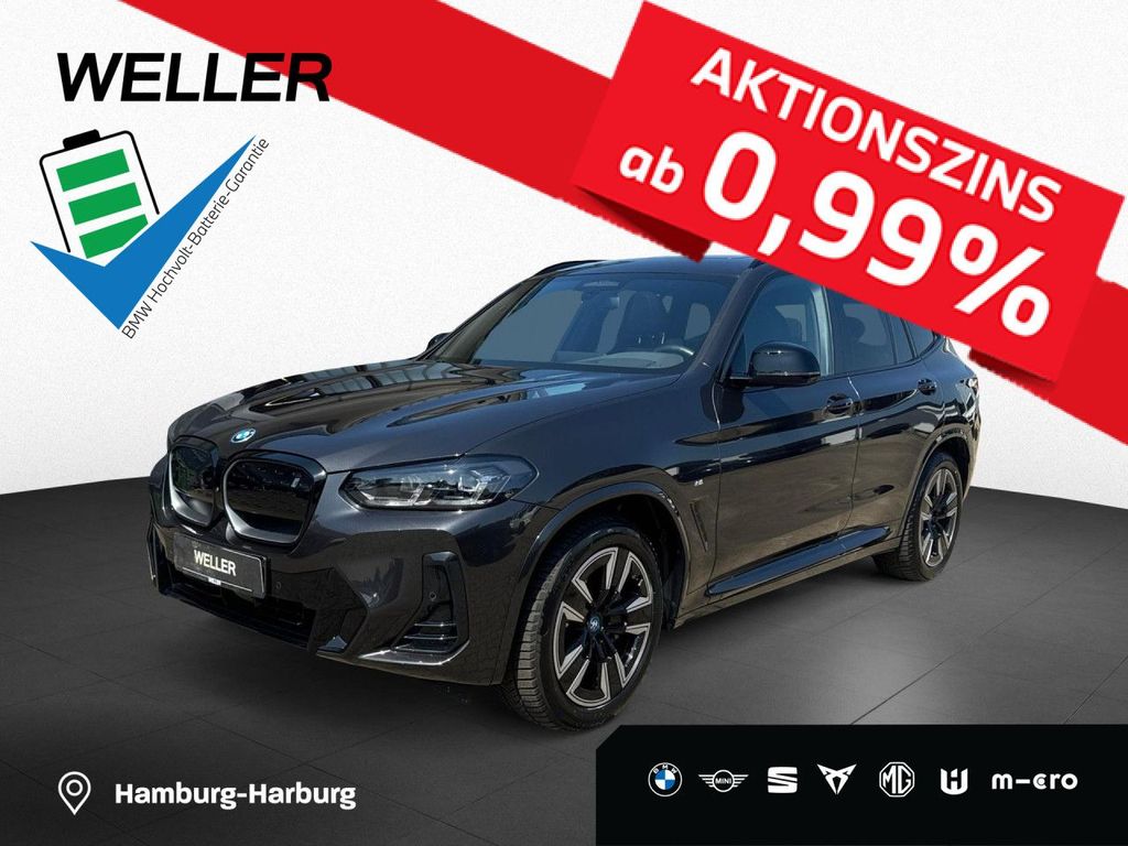 BMW iX3 M SPORT LivePr,AdLED,AHK,360°,H/K,St+Go,HUD