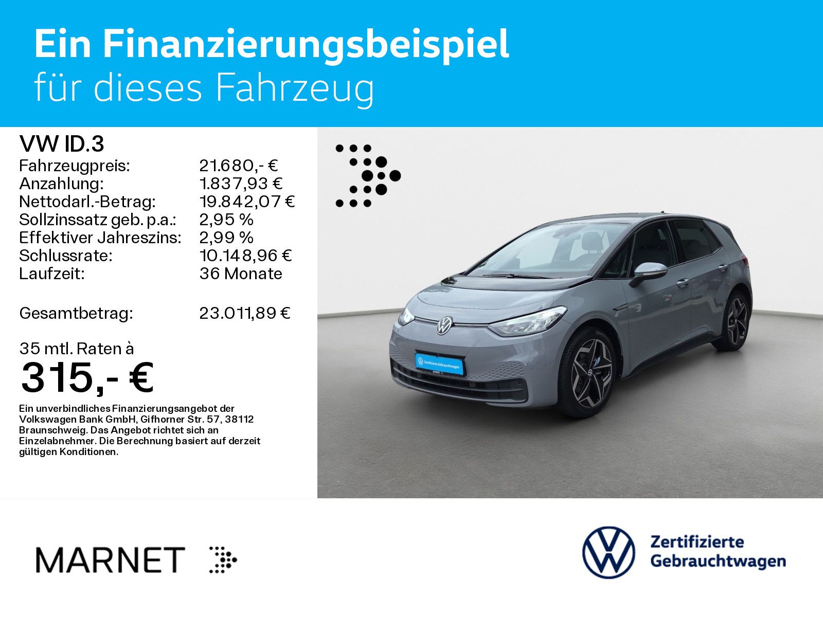 Volkswagen ID.3 Pure Performance* Navi*Kamera*LED*Keyless*S imagem 2