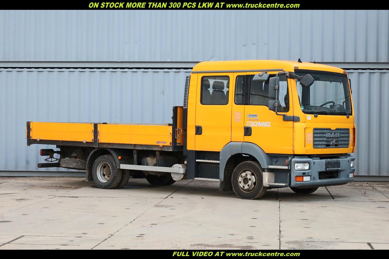 MAN TGL 8.180, 7,5 TONS, DOUBLE CABIN, TOP CONDITION