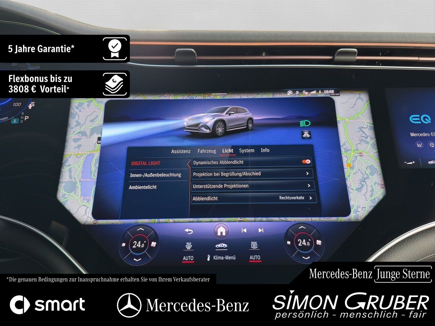 Fahrzeugabbildung Mercedes-Benz EQS 580 4M SUV AMG Premium+ Massage AHK 7 Sitze