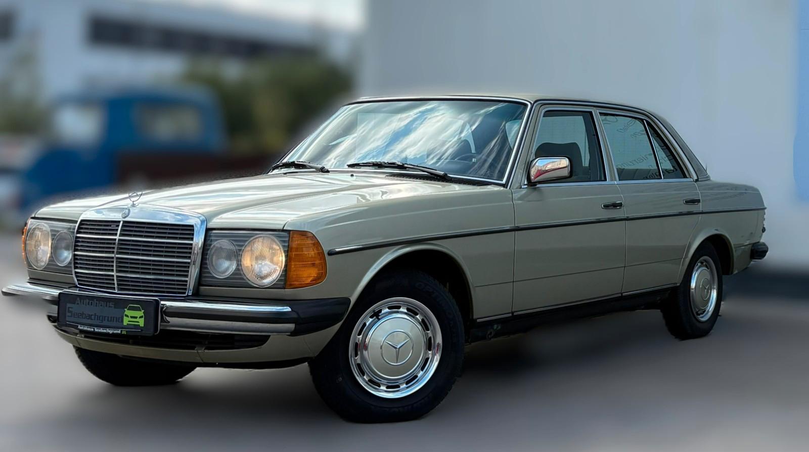 Mercedes-Benz W123 300D TOP-ZUSTAND mit Gutachten H-KENNZEI.