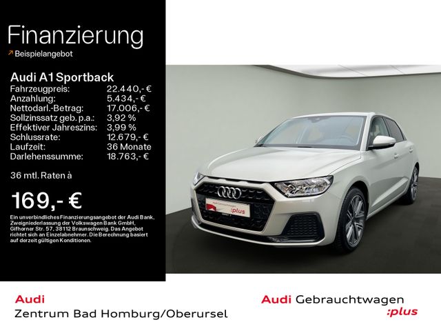 Audi A1 Sportback Advanced 25 TFSI*Alu*Einparkhilfe*A