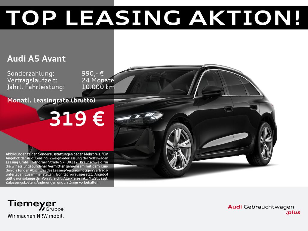 Audi A5 Avant TFSI Q LM19 LEDER BF-DISLAY AHK MATRIX