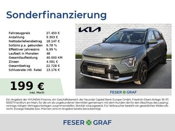 Kia Leasingangebot: Kia Niro 1.6 Hybrid DCT Vision / Komf. + Style-Paket