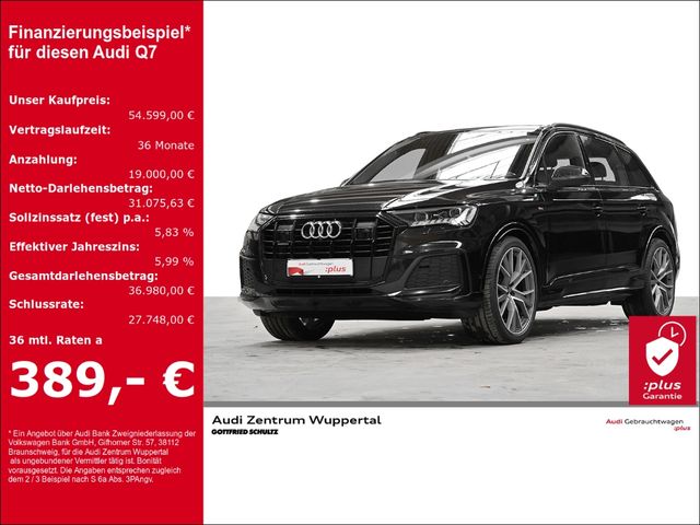 Audi Q7 50 TDI S-LINE LUFT STANDHZG LEDER AHK GARANTI