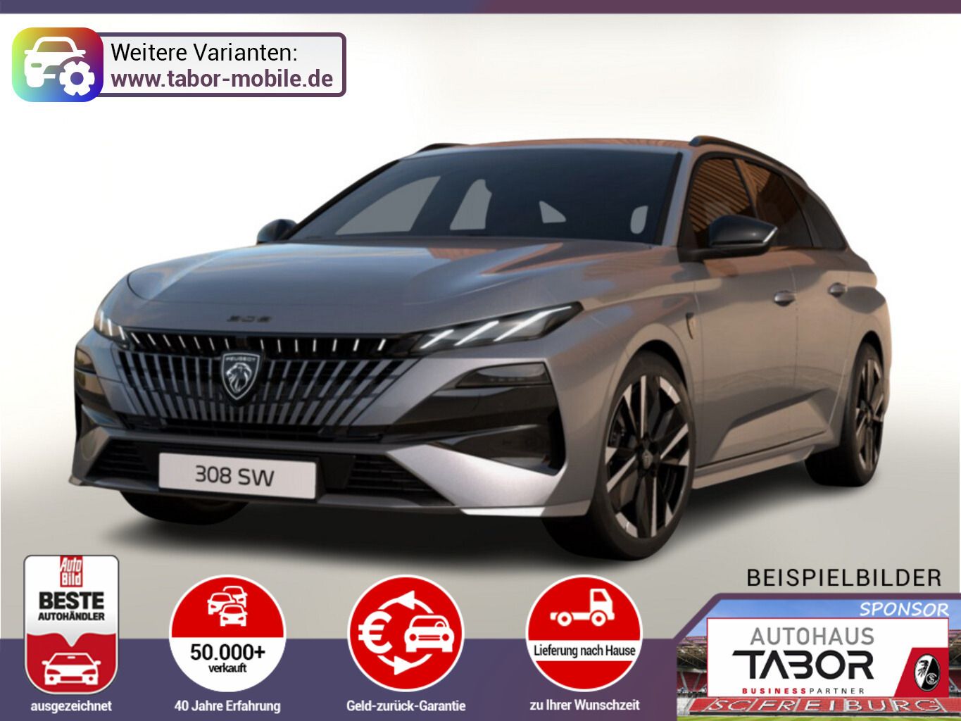 Peugeot 308 SW Hybrid GT Excl. MY26 Pano Focal UVP-35%*