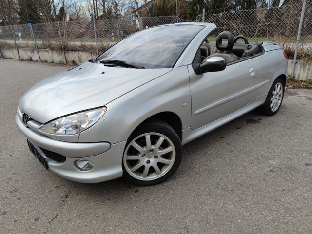 Peugeot 206 Cabriolet CC Tüv Neu Klimaautomatik Leder*