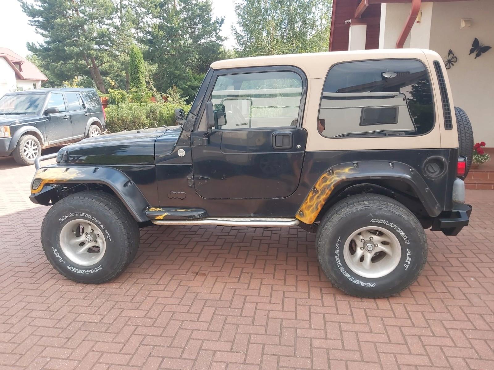 JEEP WRANGLER 4X4 SPORT 4.0 177CH - BVA - CLIMATISATION - ATTELAGE FIXE - 149.000 KMS