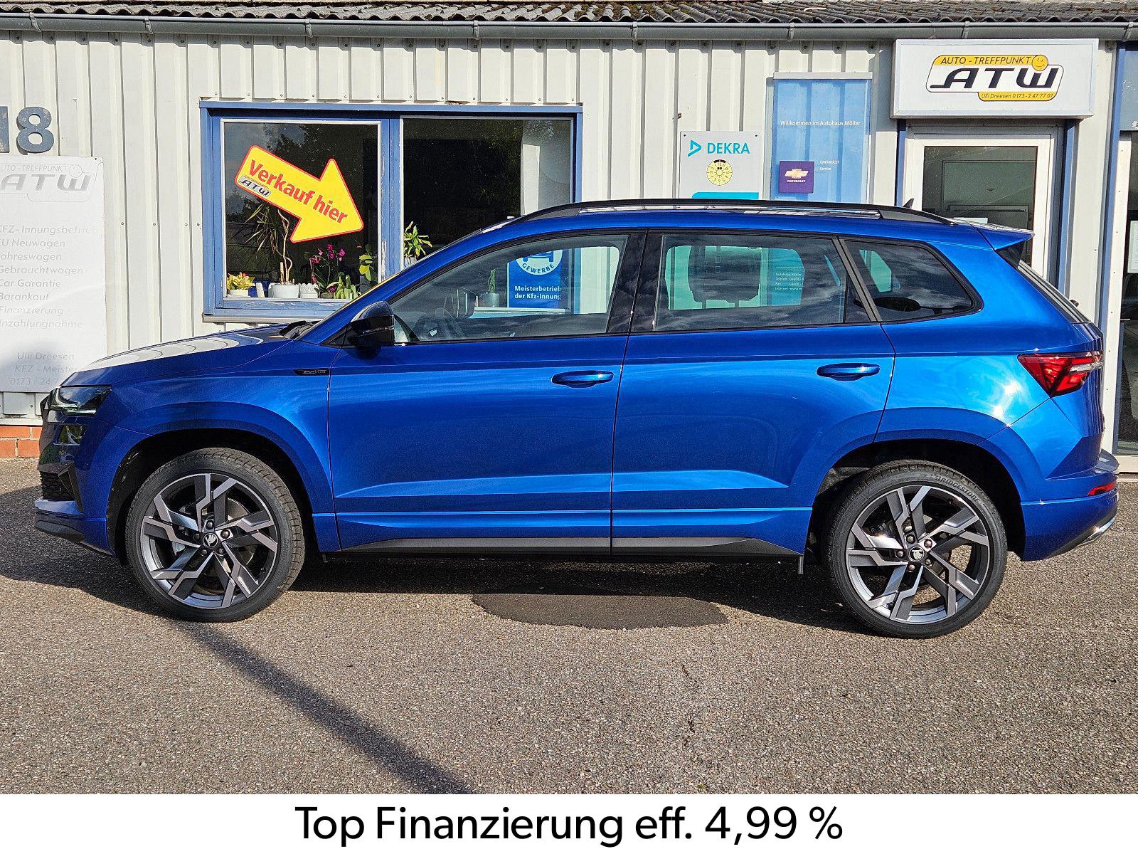 Skoda Karoq 1.5 TSI 150 Automatik Sportline Leder, AHK