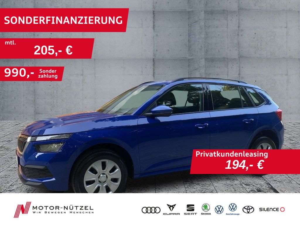 Skoda Kamiq 1.0 TSI ACTIVE LED+BLUETOOTH+KLIMAANLAGE