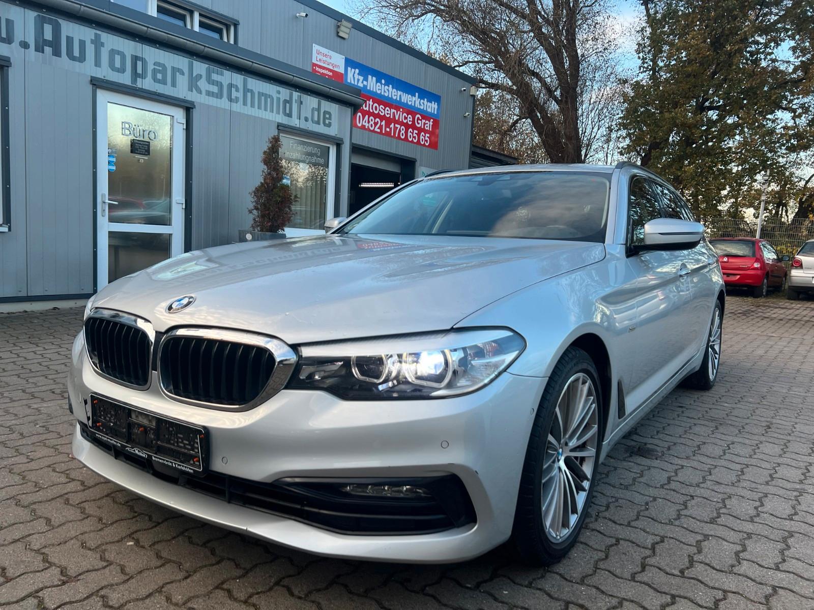 BMW 530dt Sport Line AUT°LEDER°ACC°LED°AHK°19"ALU!