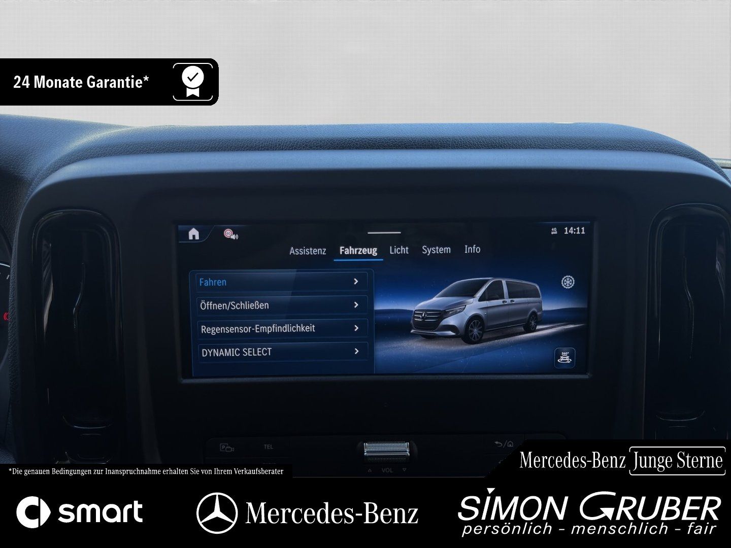 Fahrzeugabbildung Mercedes-Benz Vito 116 Kasten Extralang Multibeam Sitzheizung
