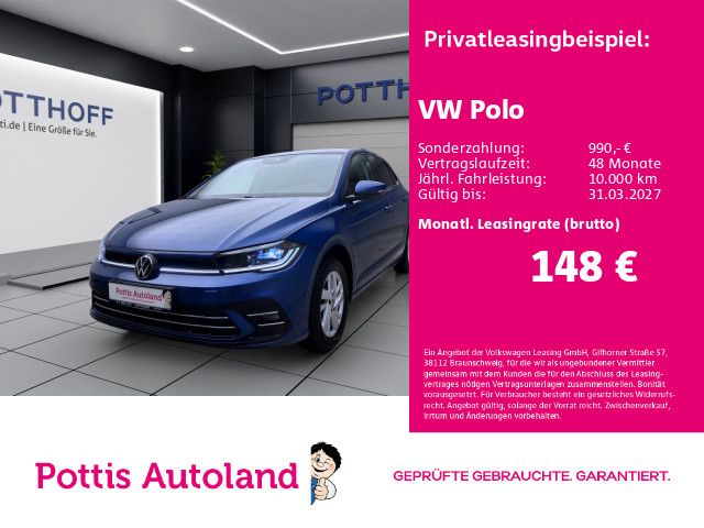 Polo 1.0 TSI STYLE PDC SITZHZG LED KLIMA