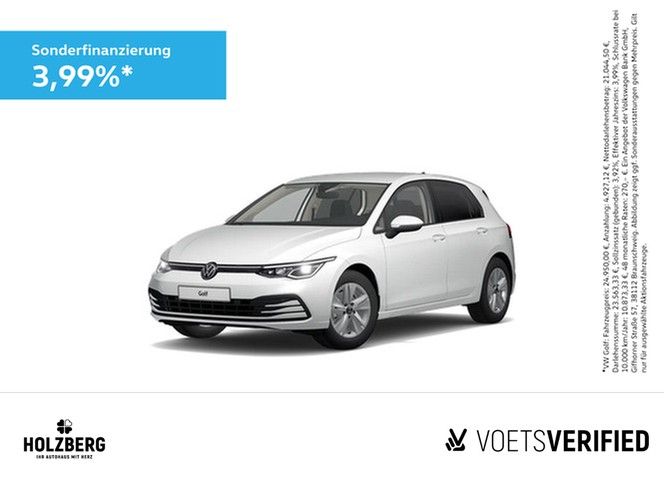 Volkswagen Golf 1.5 TSI Life LED+NAVI+RFK