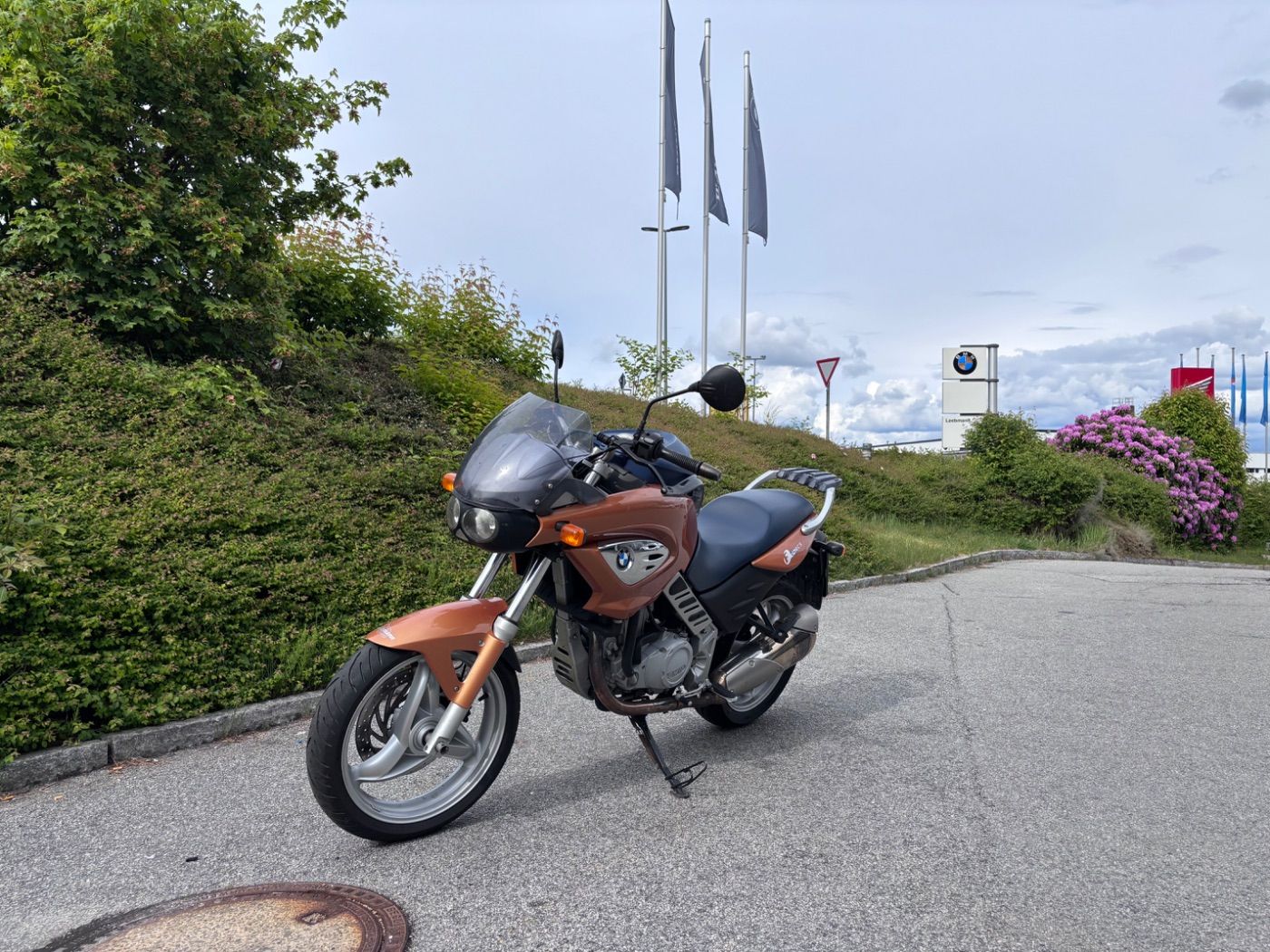 Fahrzeugabbildung BMW F 650 CS K14, Reifen wie Neu,