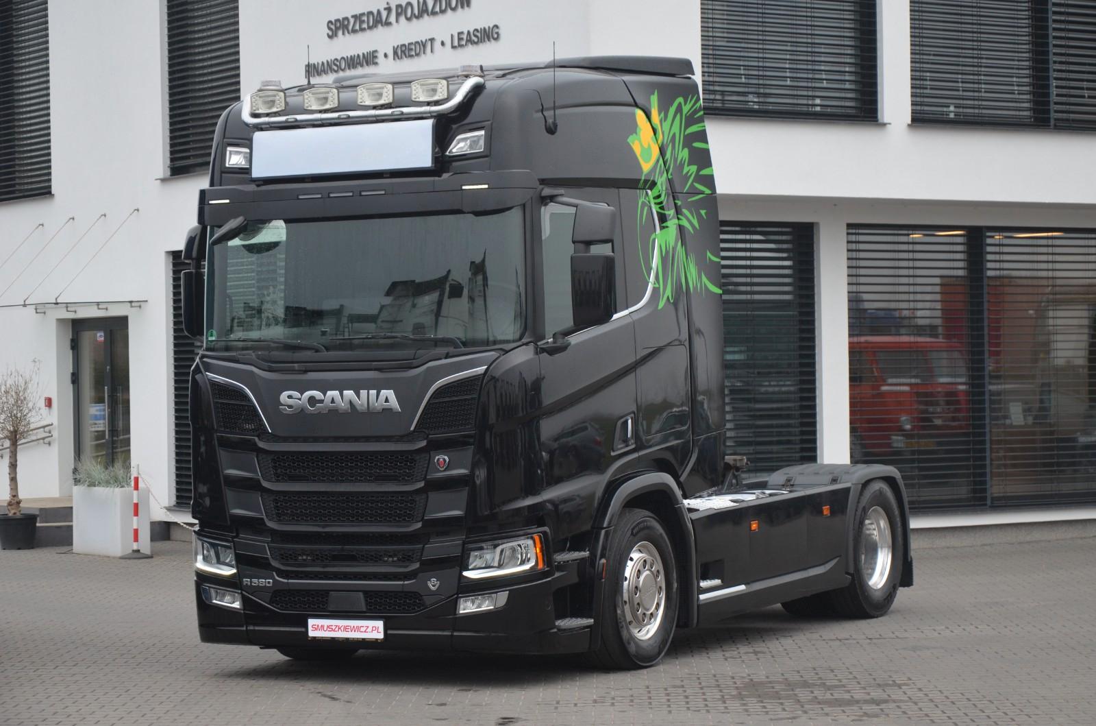 Scania R 580 / V8 / 4 PODUSZKI / KLIMA P. / NAVI 7410