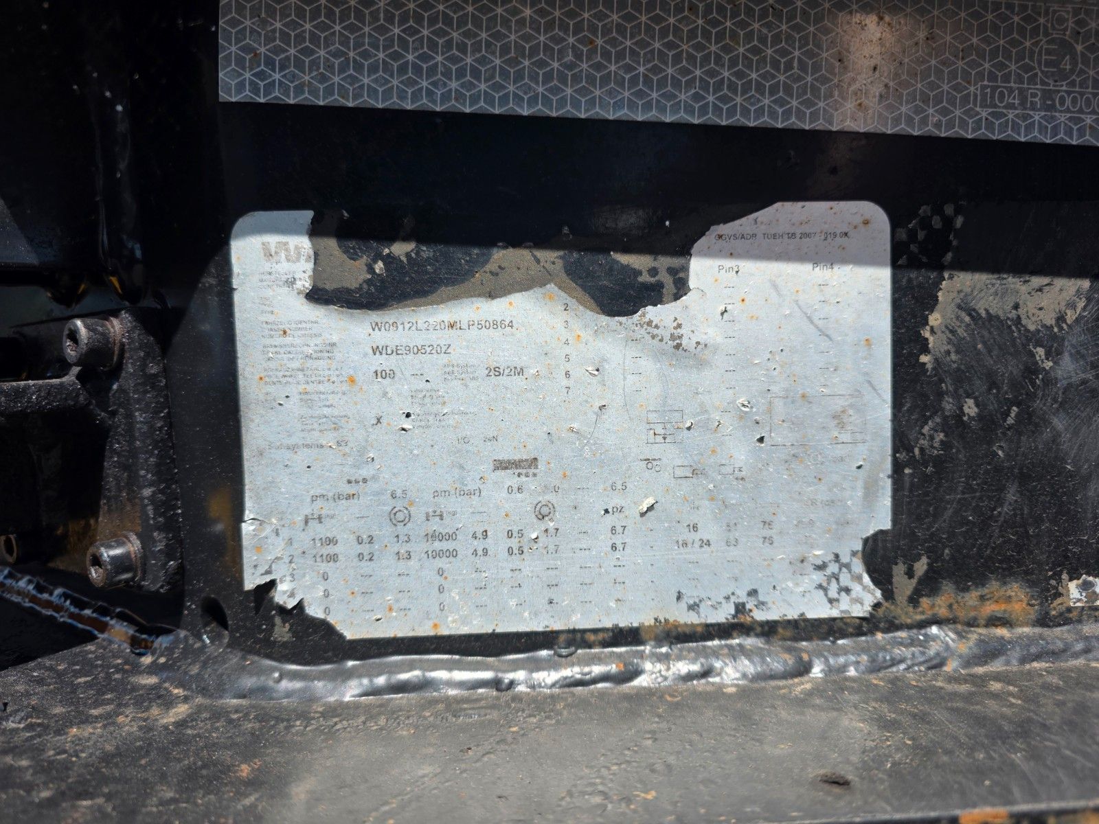 Fahrzeugabbildung PAVIC ZHTA 18 50er Öse SAF-Achsen Wabco Smartboard