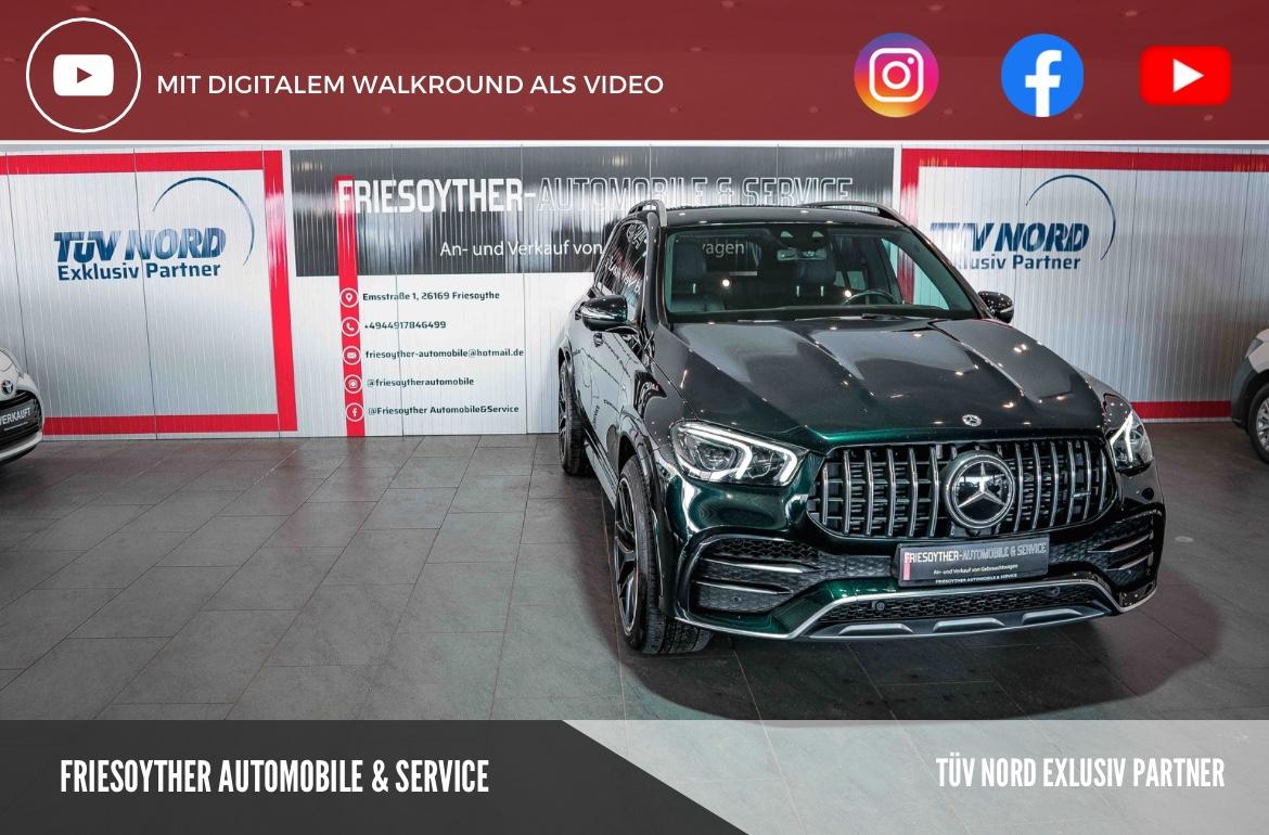 Mercedes-Benz GLE 53 AMG4 Matic+ Smaragdgr ün Head up Sitzklima
