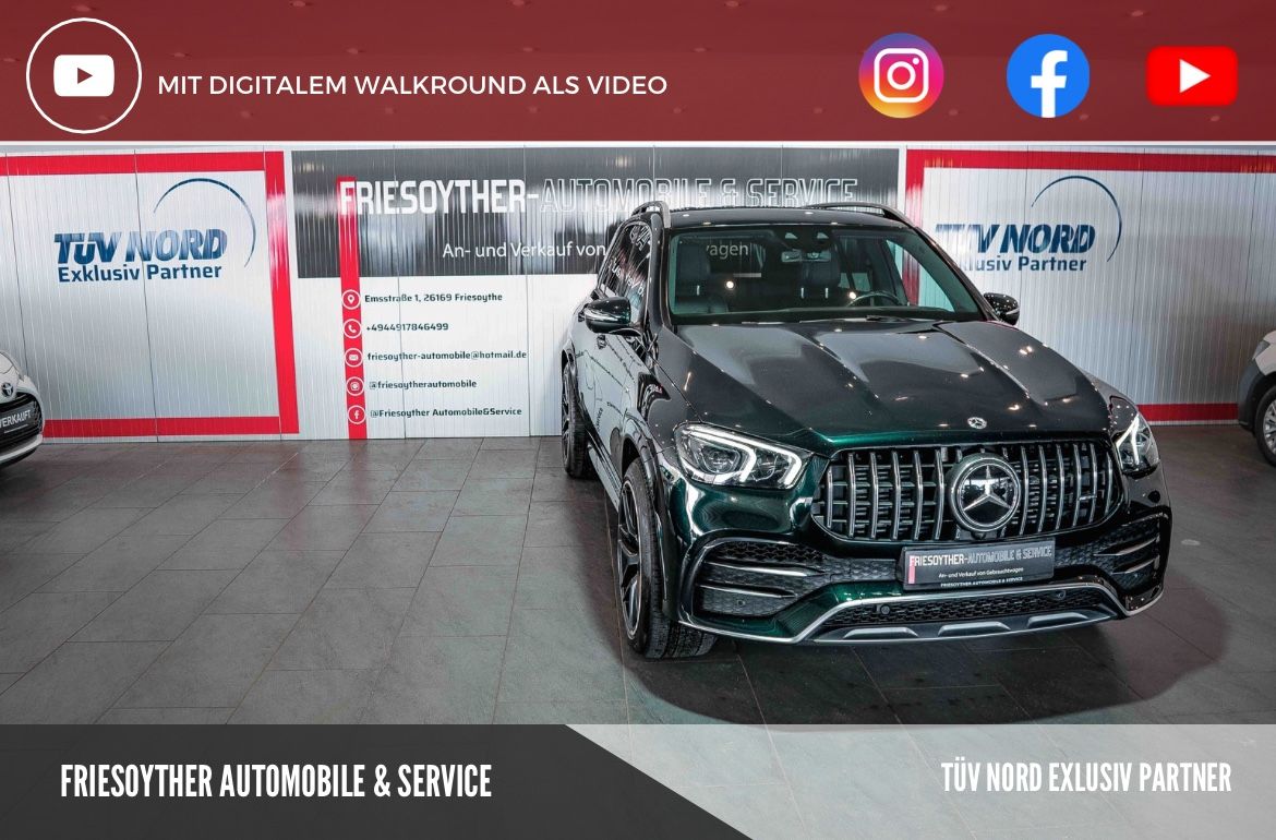 MERCEDES-BENZ GLE 53 AMG 4Matic+ Smaragdgrün Head up Sitzklima