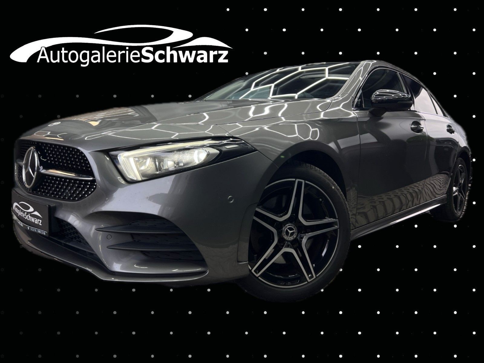 MERCEDES-BENZ A 250e Limo 8G AMG NIGHT MBEAM DIST+HUD AHK PANO