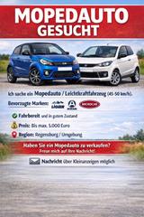 Andere MOPEDAUTO GESUCHT - : Gesucht