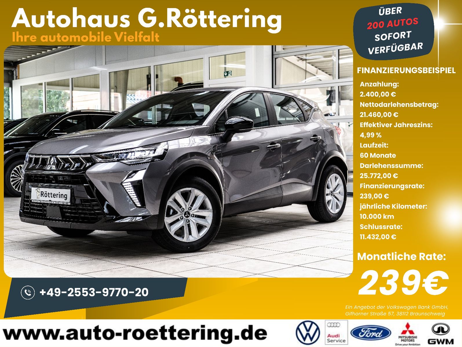 Fahrzeugabbildung Mitsubishi ASX 1.2 Turbo Diamant *
