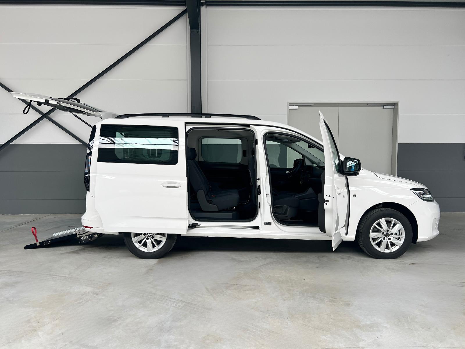 Volkswagen Caddy *Rollstuhlrampe* Heckausschnitt